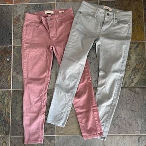 2pr Calvin Klein Ankle Skinny Jeans
